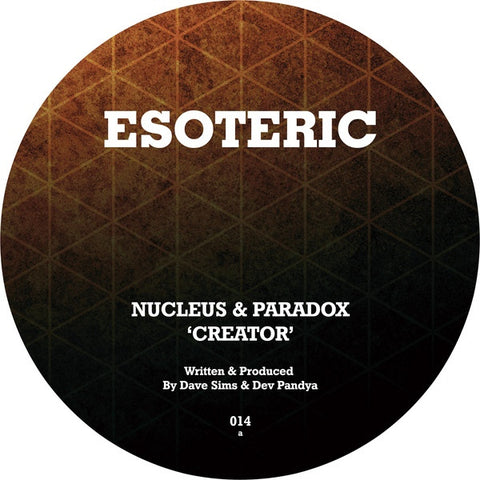 Nucleus & Paradox - Creator / Ease Back - ESO014 Esoteric