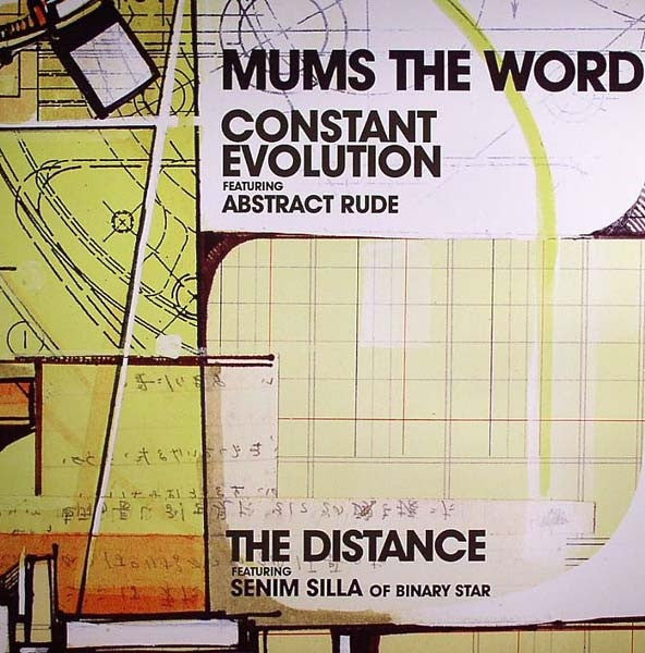 Mums The Word - Constant Evolution / The Distance 12" UPA30831 Up Above Records