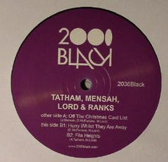 Tatham, Mensah, Lord & Ranks ‎– Off The Christmas Card List 12" 2000 Black ‎– 2036Black