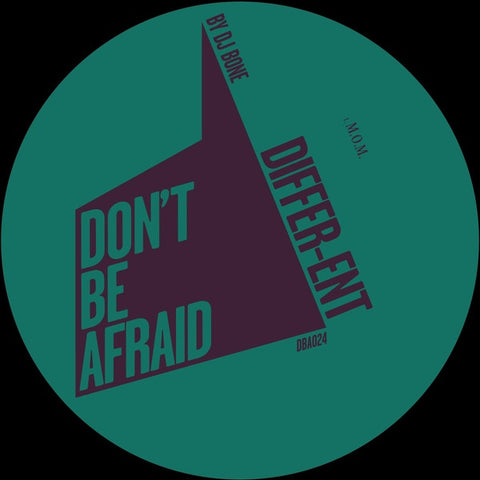 Differ-Ent ‎– M.O.M. 12" Don't Be Afraid ‎– DBA024