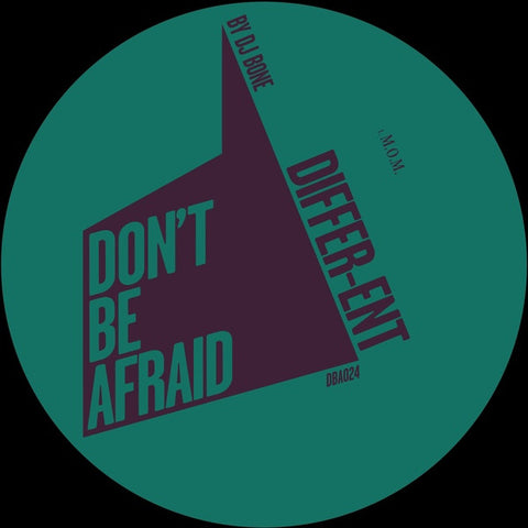 Differ-Ent ‎– M.O.M. 12" Don't Be Afraid ‎– DBA024