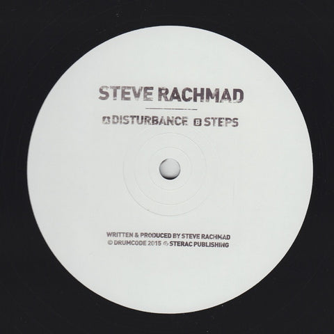 Steve Rachmad ‎– Disturbance - Drumcode ‎– DCLTD15