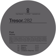 Psyk ‎– Works 12" Tresor ‎– Tresor 282