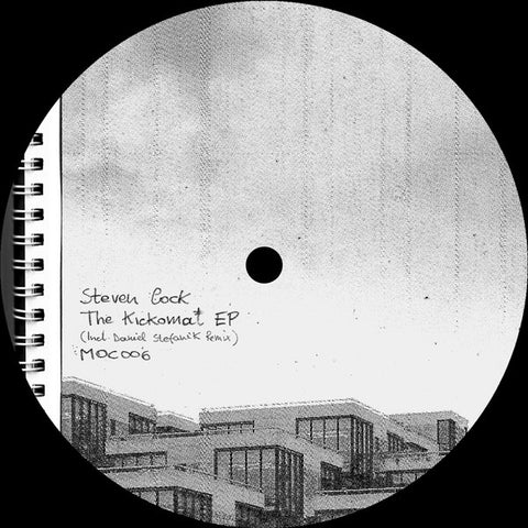 Steven Cock ‎– The Kickomat EP 12" Made Of Concrete ‎– MOC006