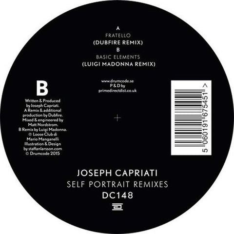 Joseph Capriati ‎– Self Portrait Remixes Drumcode ‎– DC148