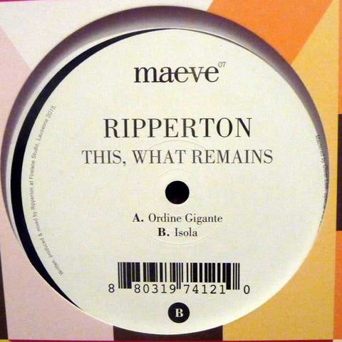 Ripperton ‎– This, What Remains Maeve ‎– maeve 07