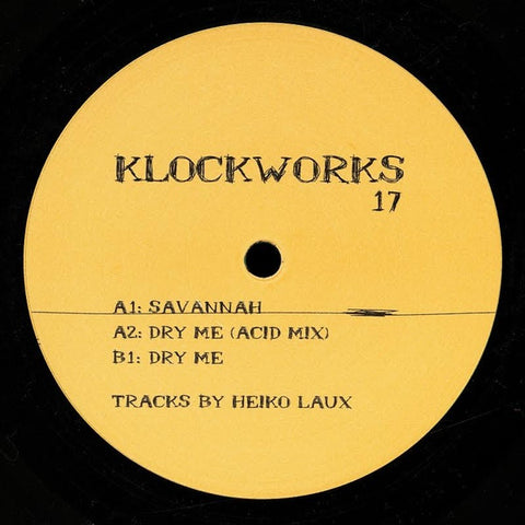 Heiko Laux ‎– Klockworks 17 12" Klockworks ‎– KW 17