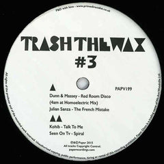 Various ‎– Trash The Wax 3 Paper Recordings ‎– PAPV199