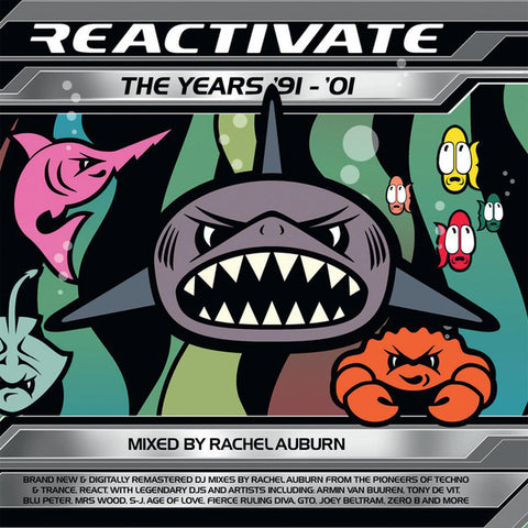 Rachel Auburn ‎– Reactivate - The Years '91 - '01 - React ‎– REACT259