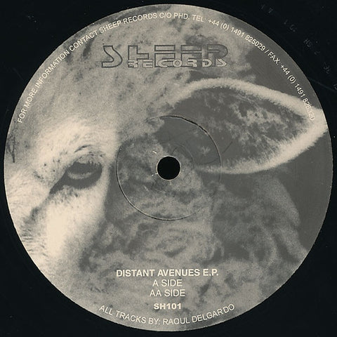 Raoul Delgardo - Distant Avenues EP 12" Sheep Records SH101