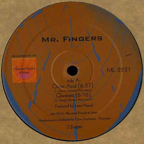 Mr. Fingers ‎– Outer Acid Alleviated Records ‎– ML-2231