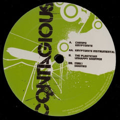 Chimpo, Plastician, MRK 1 - Kryptonite 12" CON007 Contagious Recordings