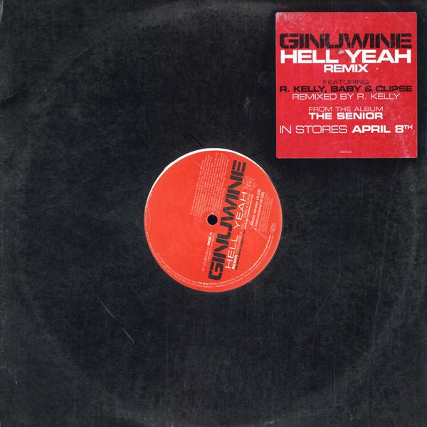 Ginuwine - Hell Yeah 12" Epic ‎– XPR 3682