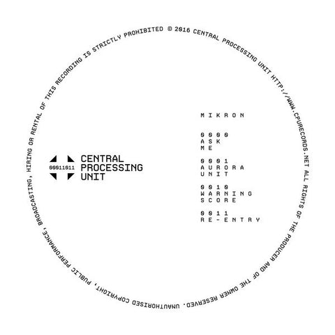 Mikron - Warning Score - Central Processing Unit ‎– 00011011