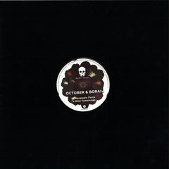 October & Borai ‎– Necessary Force / Nine Tomorrows Happy Skull ‎– HAPSKL009