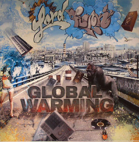 Copy of Don ReLord Funk* ‎– Global Warming Label: Bear Funk ‎– BFKLP032, Celluloid ‎– BFKLP032