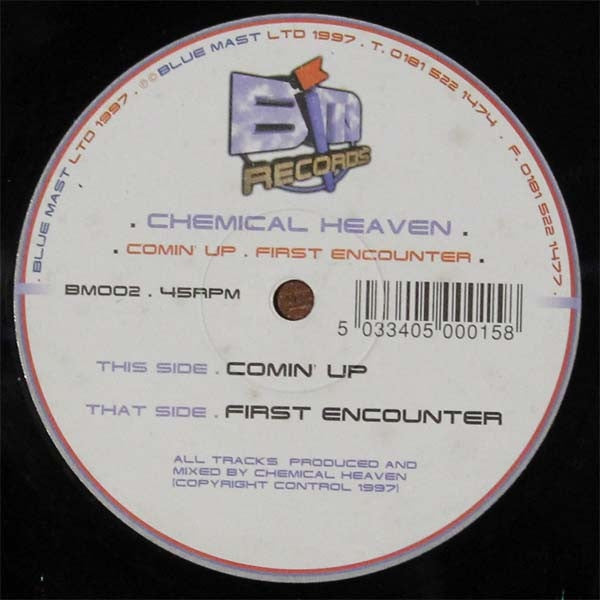 Chemical Heaven - Comin' Up 12" BM002 Blue Mast