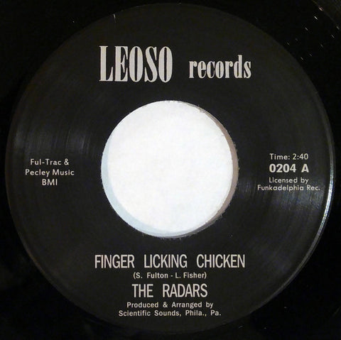 The Radars / Sonny & Sandra ‎– Finger Licking Chicken Leoso Records 0204