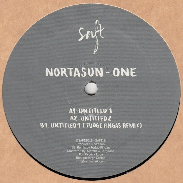 Nortasun ‎– One - Saft ‎– SAFT12