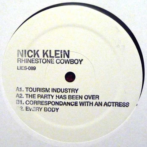 Nick Klein ‎– Rhinestone Cowboy LIES Records ‎– LIES089