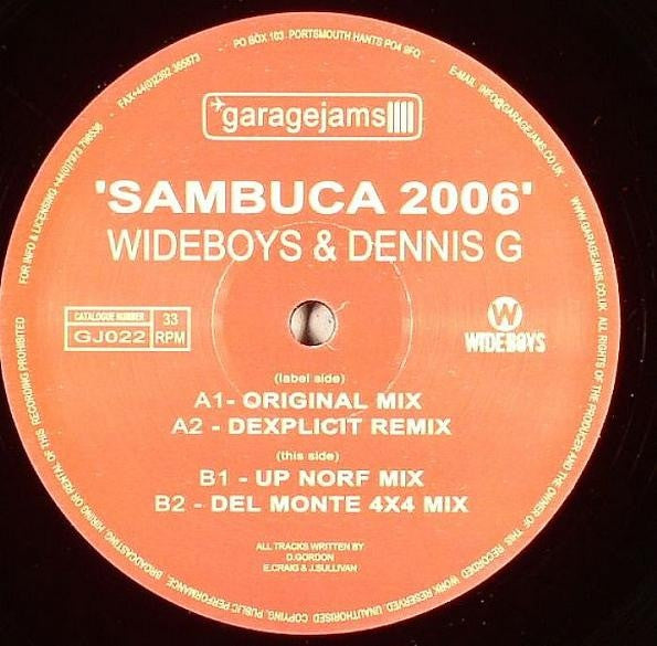 Wideboys, Dennis G - Sambuca 2006 - GJ022 Garage Jams