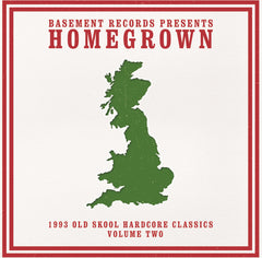 Various ‎– Homegrown - 1993 Old Skool Hardcore Classics Volume Two - Homegrown Records, Basement Records ‎– BRSSLP6HG