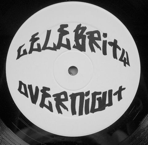 Unknown Artist - Celebrity Overnight 12" PROMO CELEB001