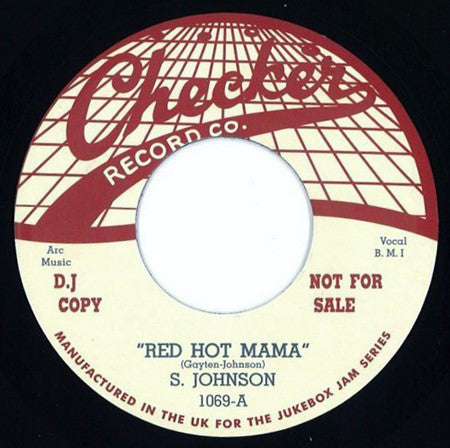 S Johnson - Red Hot Mama / Don't You Worry Checker ‎– 1069