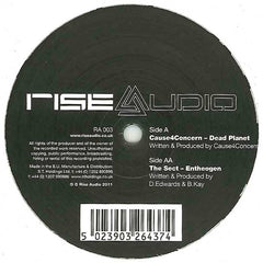 Cause4Concern, The Sect - Dead Planet / Entheogen 12" RA003 Rise Audio