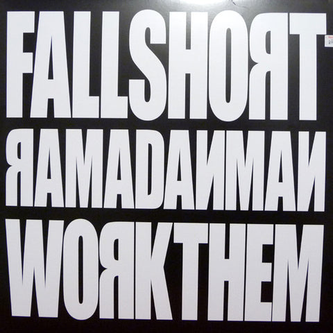 Ramadan man - Fall Short / Work Them - SWAMP006 Swamp 81