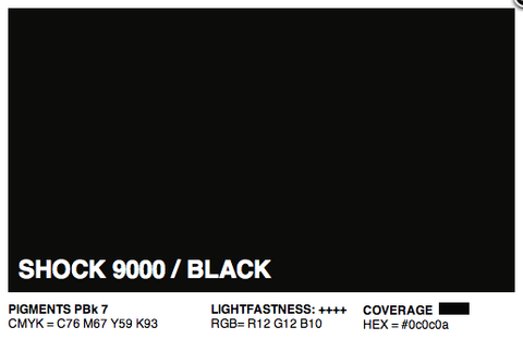 S9000 - Montana Cans Gold Acrylic Spray - Shock Black 400ML