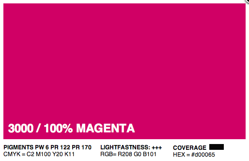 P3000 - Montana Cans Gold Acrylic Spray - 100% Magenta 400ML
