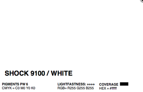 S9100 - Montana Cans Gold Acrylic Spray - Shock White 400ML
