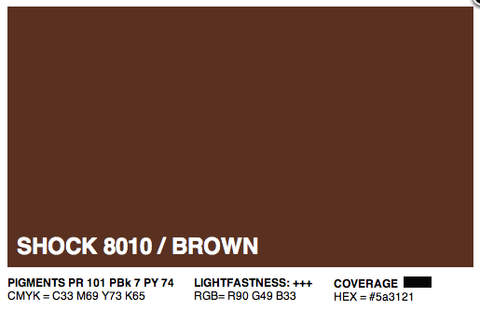 S8010 - Montana Cans Gold Acrylic Spray - Shock Brown 400ML