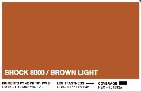S8000 - Montana Cans Gold Acrylic Spray - Shock Brown Light 400ML