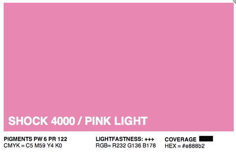 S4000 - Montana Cans Gold Acrylic Spray - Shock Pink Light 400ML