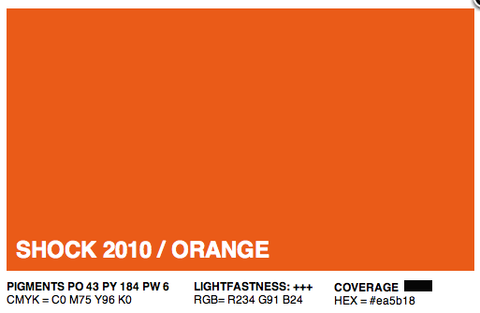 S2010 - Montana Cans Gold Acrylic Spray - Shock Orange 400ML