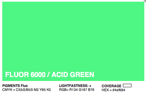 F6000 - Montana Cans Gold Acrylic Spray - Florescent Acid Green 400ML