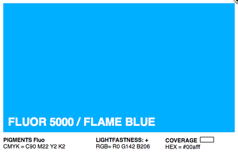 F5000 - Montana Cans Gold Acrylic Spray - Florescent Flame Blue 400ML