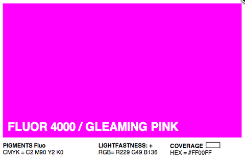 F4000 - Montana Cans Gold Acrylic Spray - Florescent Gleaming Pink 400ML