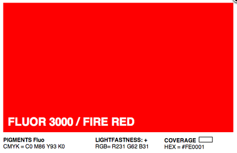 F3000 - Montana Cans Gold Acrylic Spray - Florescent Fire Red 400ML