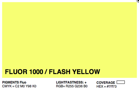 F1000 - Montana Cans Gold Acrylic Spray - Florescent Flash Yellow 400ML