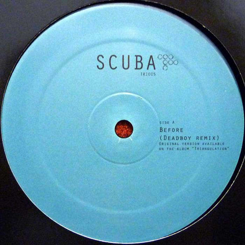 Scuba - Before / So You Think You're Special 12" TRI005 Hotflush Recordings