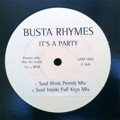 Busta Rhymes – It's A Party Elektra – SAM 1882