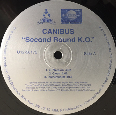 Canibus – Second Round KO - Group Home Entertainment – U1256175