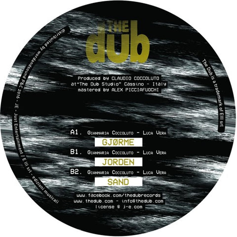 Gianmaria Coccoluto, Luca Vera ‎– Gjorme The Dub ‎– THEDUB109