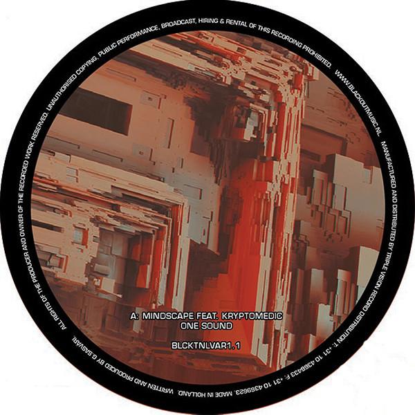 Various ‎– Various Artists EP Blackout Music NL ‎– BLCKTNLVAR1.1, BLCKTNLVAR1.2