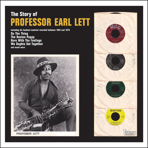 Professor Earl Lett* ‎– The Story Of - Tramp Records ‎– TRLP-9025