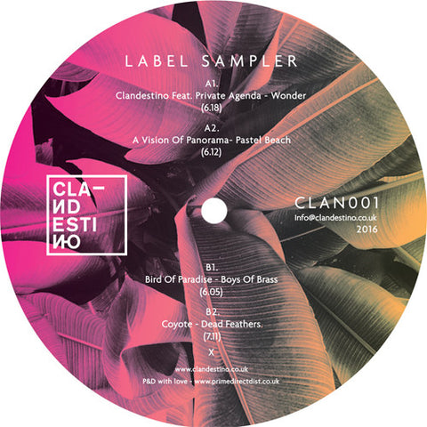 Various Artists - Clandestino Label Sampler Clandestino CLAN001
