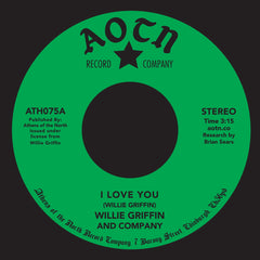 Willie Griffin And Company - I Love You - Athens Of The North ‎– ATH075